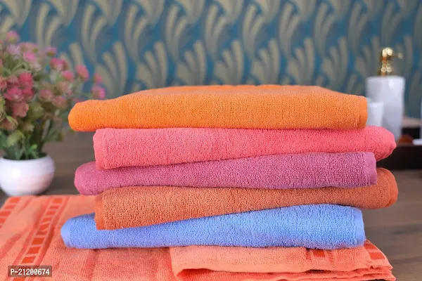 Cotton Hand Towels, Highly Absorbent and Super Soft Hand Towel for Bathroom (Set of 6)-thumb3