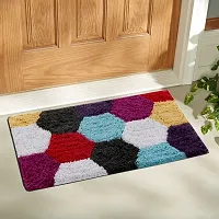 Cotton Doormat Elegent Design with Anti Skip 40 x 60 cm-thumb2