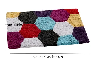 Cotton Doormat Elegent Design with Anti Skip 40 x 60 cm-thumb3