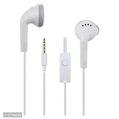 YS In-Ear Headphones Earphones for Doogee S98 Pro Earphone Original Like Wired Stereo Deep Bass Head Hands-free Headset Earbud With Built in-line Mic, Call Answer/End Button, Music 3.5mm Aux Audio Jack (ZW1, WHITE)