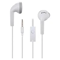 Wired in Ear Earphones with Mic for vivo V9 6GB, V Nine Wired in Ear Earphones with Heavy Bass, Integrated Controls and Mic in Ear Gaming Wired Earphones with Mic -YS,A1F4-thumb1