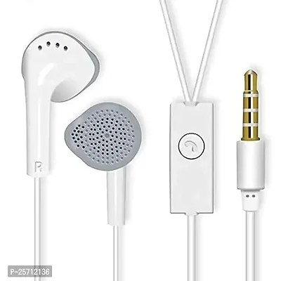 Wired in Ear Earphones with Mic for vivo V9 6GB, V Nine Wired in Ear Earphones with Heavy Bass, Integrated Controls and Mic in Ear Gaming Wired Earphones with Mic -YS,A1F4-thumb0