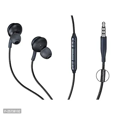 in-Ear Headphones Earphones for Samsung Galaxy Fold Handsfree | Headset | Universal Headphone | Wired | MIC | Music | 3.5mm Jack | Calling Function | Earbuds (A1H3)-thumb3