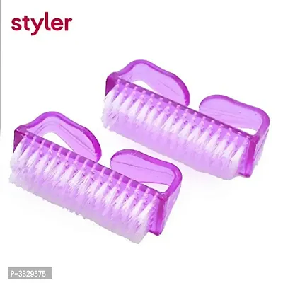 High Quality Soft Bristle Nail Brush Pack Of 2-thumb0