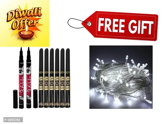 6 Ads Kajal(B) With 2 36 Hr. Long Stay Kajal With Diwali Gift Free As Per Availability Of Assorted Products-thumb0