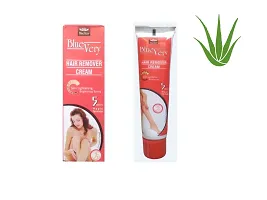 Blue Very Aloe Vera Extracts Hair Remover Skin Whitening Cream 03 40gm Each-thumb1