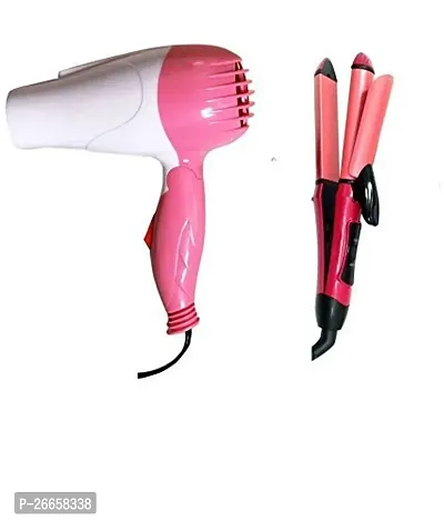 Trendy Combo Of Hair Dryer With Hair Straightner Pack Of 2-thumb0