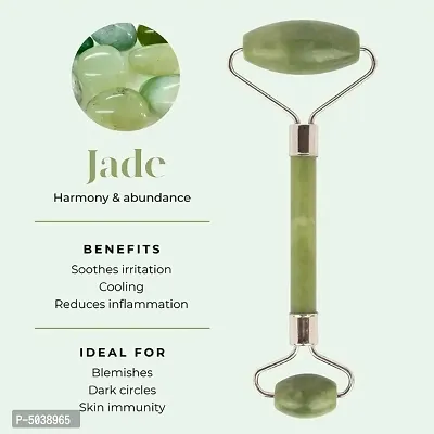 Jade Roller  Massager for Face, Neck and Under eye-thumb0