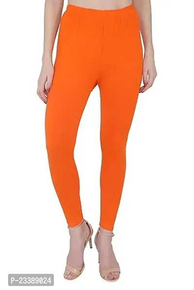 Fabulous Cambric Cotton Solid Leggings For Women-thumb0