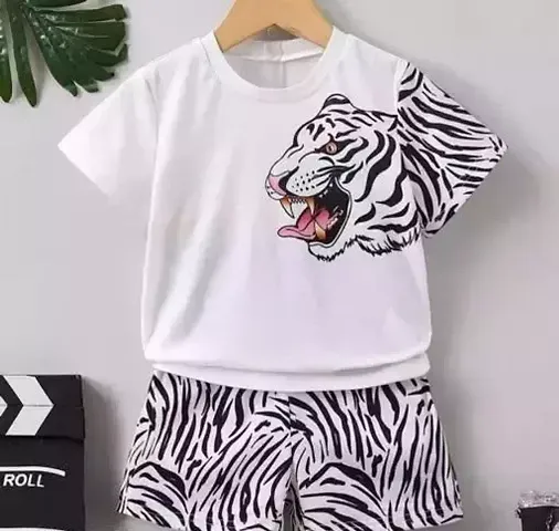 Fabulous T-Shirt With Shorts For Boys Pack of 1