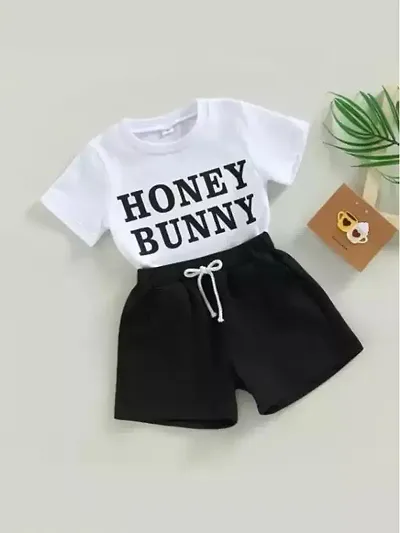 Fabulous Honey Bunny T-Shirts with Shorts For Girls