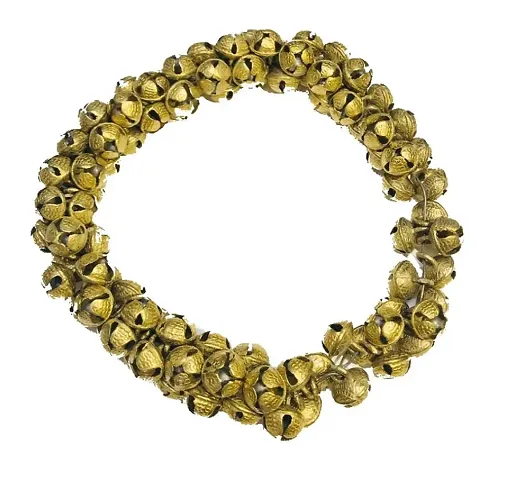 Shimmering Off Brass Anklet Salangai For Women