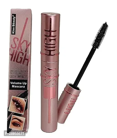 Kiss Beauty Sky High Ultra Volume Volumizing Mascara For Bold And Dramatic Lashes - Long-lasting, Waterproof, And Smudge-proof Formula For Stunning Eye Makeup Looks