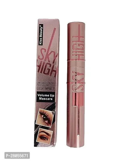 Kiss Beauty Sky High Ultra Volume Volumizing Mascara For Bold And Dramatic Lashes - Long-lasting, Waterproof, And Smudge-proof Formula For Stunning Eye Makeup Looks-thumb2