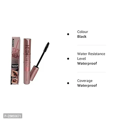 Kiss Beauty Sky High Ultra Volume Volumizing Mascara For Bold And Dramatic Lashes - Long-lasting, Waterproof, And Smudge-proof Formula For Stunning Eye Makeup Looks-thumb4