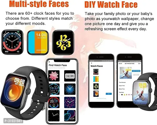 Modern Unisex Smart Watch With Bluetooth Calling-thumb3