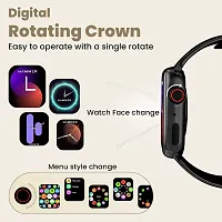 T500 Ultra Smartwatch 1.44 inch Display Bluetooth Calling Smart Watch Smartwatch  (black Strap, Freesize)-thumb2