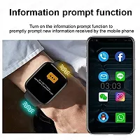 T-500 Smart Watch | Sleep Monitor | Distance Tracker | Calendaring | Sedentary Reminder | Text Messaging | Pedometer-thumb1