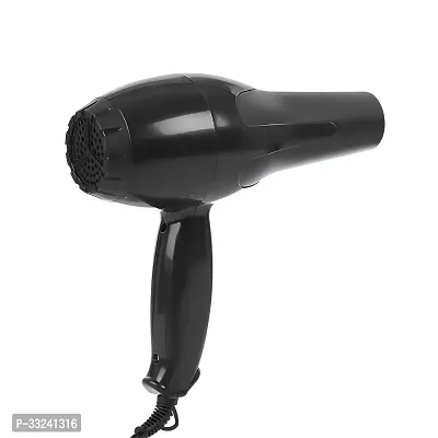 Hair Dryer 2000W, Black, 3 heat and 2 speed settings, Cool Shot, Low Noise Function Interchangeable Nozzles, Professional Styling, For Women and Men, All Hair Type-thumb2