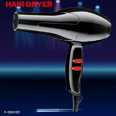 Hair Dryer 1800W-2000W 3 Heat and 2 Speed Setting Combination Powerful AC Motor comes with 2 Interchangeable Nozzles, For All Hair Types-thumb0