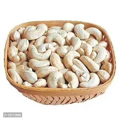 Natural 100% Natural Cashew Nuts Whole Kaju Cashews Cashewnuts 150Gm Grams-thumb0