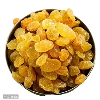 Natural Dry Fruits Premium Seedless Kismis Round Raisins Dry Grapes Kishmish (500 Gm)-thumb0