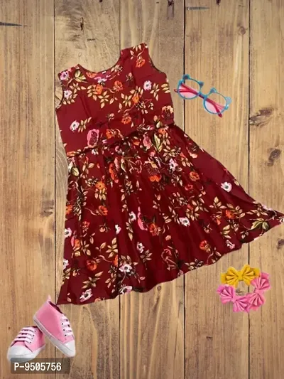 Latest Beautiful Cotton Frock for Girls