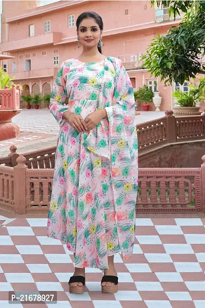 Beautiful  Georgette Stitched For Women-thumb2