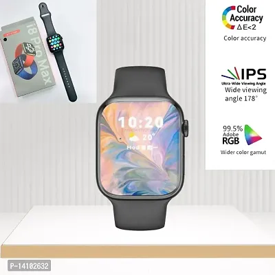 i8Pro Max Touch Screen Bluetooth Smartwatch with Activity Tracker-thumb0