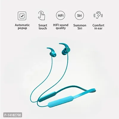 255 High Quality  Bluetooth Wireless Neckband Wireless Headset Bluetooth 5.0 HIFI Stereo Neckband Waterproof Headsets ( MULTICOLOR)