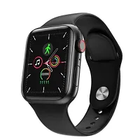 i8 Pro Max Touch Screen Bluetooth Smartwatch with Activity Tracker Compatible with All 3G/4G/5G Android  iOS Smartphones - Black-thumb1