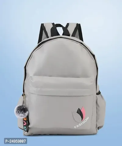 XOVEE Girl's PU 20 L Backpack Unleash Your Inner Style! | Grey | XVR_101