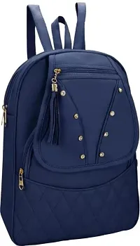 XOVEE Boys  Girl's PU 10 L Backpack Unleash Your Inner Style! | Blue | XVR_76-thumb1