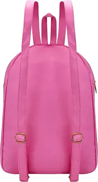 XOVEE Girl's PU 6 L Backpack Unleash Your Inner Style! | Pink | XVR_20-thumb3