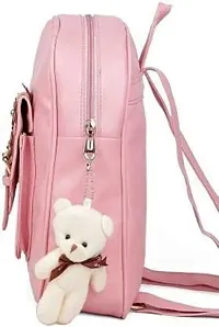 XOVEE Girl's PU 10 L Backpack Unleash Your Inner Style! | Pink | XVR_113-thumb2