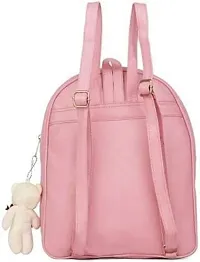 XOVEE Girl's PU 10 L Backpack Unleash Your Inner Style! | Pink | XVR_113-thumb1