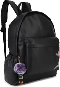 XOVEE Girl's PU 20 L Backpack Unleash Your Inner Style! | Black | XVR_119-thumb2