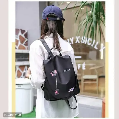 XOVEE Women's PU 15 L Backpack Unleash Your Inner Style! | Black | XVR_67-thumb4