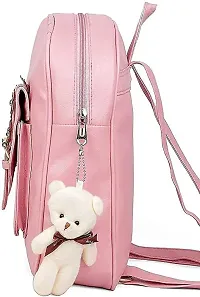 XOVEE Girl's PU 10 L Backpack Unleash Your Inner Style! | Pink | XVR_98-thumb2