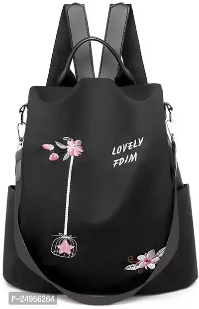 XOVEE Girl's PU 12 L Backpack Unleash Your Inner Style! | Black | XVR_70