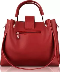 XOVEE Girl's PU Handbag Unleash Your Inner Style! | Maroon | XV-20-thumb2