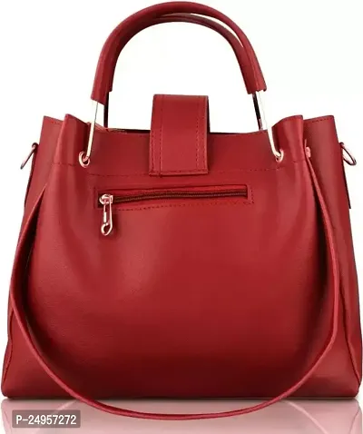 XOVEE Girl's PU Handbag Unleash Your Inner Style! | Maroon | XV-20-thumb3