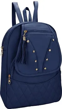 XOVEE Boys  Girl's PU 6 L Backpack Unleash Your Inner Style! | Blue | XVR_58-thumb1