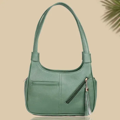 XOVEE Girl's PU Shoulder Bag Unleash Your Inner Style! | Green | XD_30