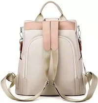 XOVEE Girl's PU 12 L Backpack Unleash Your Inner Style! | Black And Cream | XVR_60-thumb2