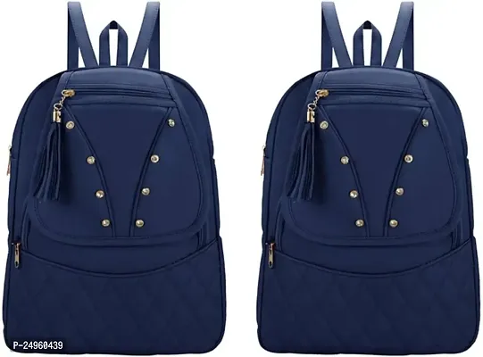 XOVEE Boys  Girl's PU 6 L Backpack Unleash Your Inner Style! | Blue | XVR_58