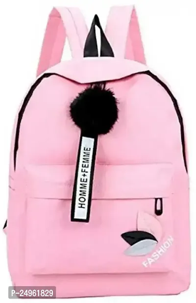 XOVEE Girl's PU 25 L Backpack Unleash Your Inner Style! | Pink | XVR_53