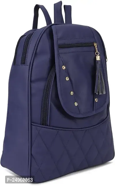 XOVEE Girl's PU 15 L Backpack Unleash Your Inner Style! | Blue | XVR_121-thumb3