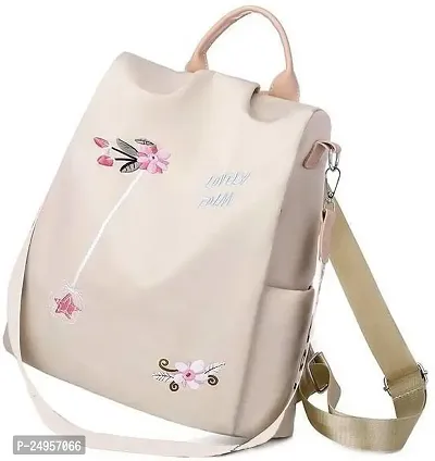 XOVEE Women's PU 12 L Backpack Unleash Your Inner Style! | Cream | XVR_68-thumb2