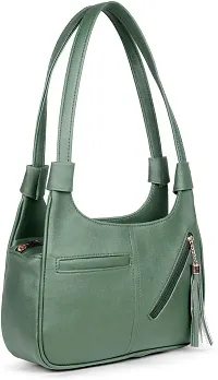 XOVEE Girl's PU Shoulder Bag Unleash Your Inner Style! | Green | XD_30-thumb1